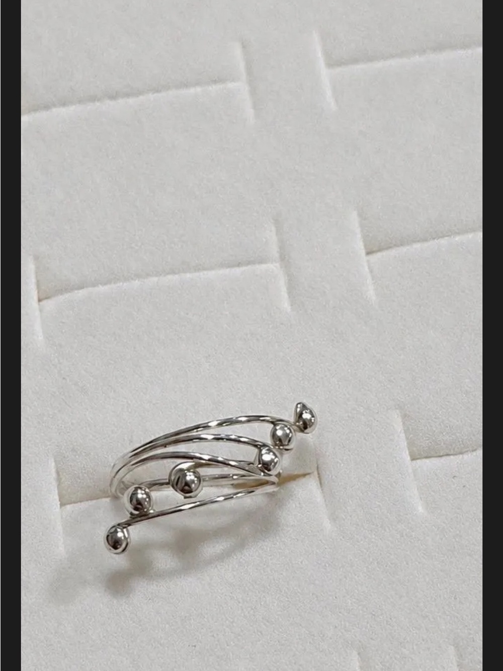 Adjustable Sterling Silver Wrap Ring